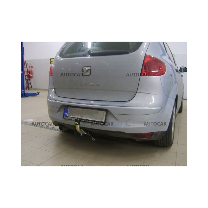 Anhängerkupplung für ALTEA - aj XXL, (5 P 1) - automat–AHK abnehmbar - von 2004