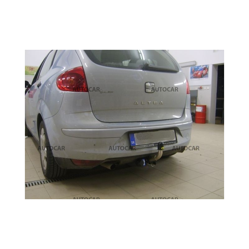 Anhängerkupplung für ALTEA - aj XXL, (5 P 1) - automat–AHK abnehmbar - von 2004