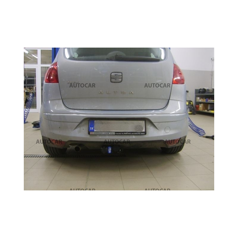 Anhängerkupplung für ALTEA - aj XXL, (5 P 1) - automat–AHK abnehmbar - von 2004