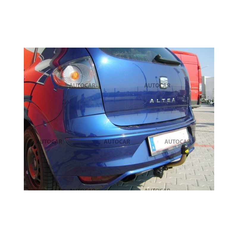 Anhängerkupplung für ALTEA - aj XXL, (5 P 1) - automat–AHK abnehmbar - von 2004