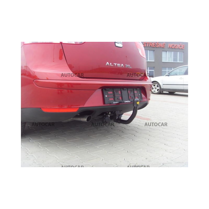 Anhängerkupplung für ALTEA - aj XXL, (5 P 1) - manuell–AHK starr - von 2004