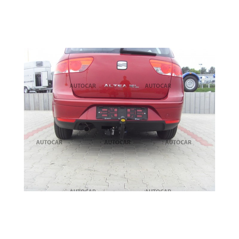 Anhängerkupplung für ALTEA - aj XXL, (5 P 1) - manuell–AHK starr - von 2004