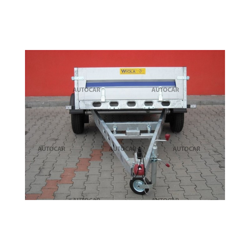 Pritsche Anhänger Krakus - verstärkte Achse 1,3t