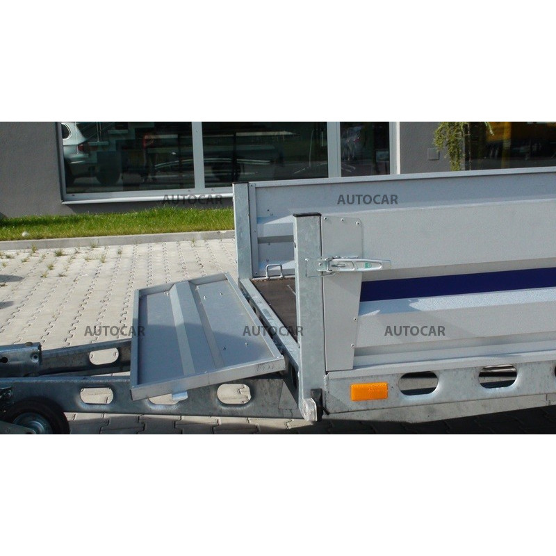 Pritsche Anhänger Silesia - verstärkte Achse 1,3t