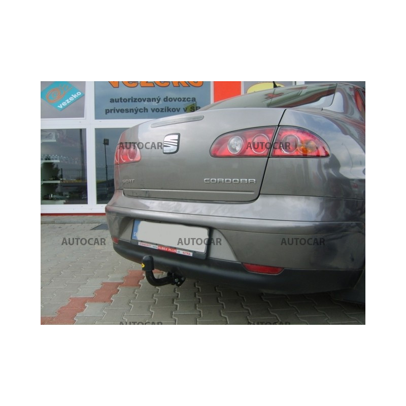 Anhängerkupplung für CORDOBA - 4-türig, (6L2) - manuell–AHK starr - von 2003/01