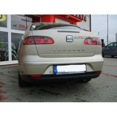 Anhängerkupplung für CORDOBA - 4-türig, (6L2) - automat–AHK abnehmbar - von 2003/01 Anhängerkupplung für CORDOBA - 4-türig, (6L2) - automat–AHK abnehmbar - von 2003/01