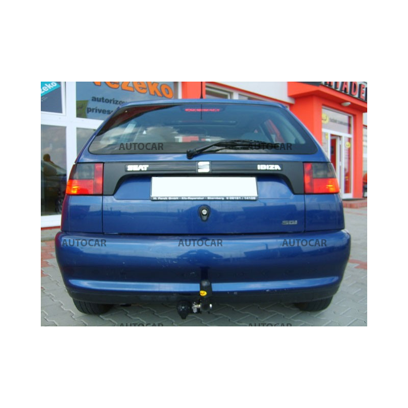 Anhängerkupplung für IBIZA - 3/5-türig, GLX/GTI - manuell–AHK starr - von 1996/02 bis 1999/08