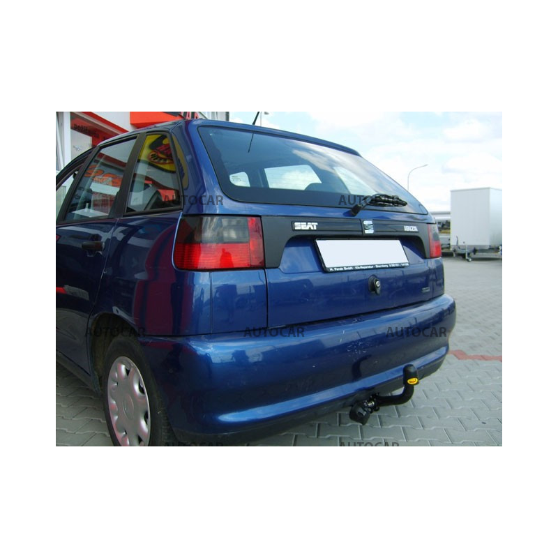 Anhängerkupplung für IBIZA - 3/5-türig, GLX/GTI - manuell–AHK starr - von 1996/02 bis 1999/08