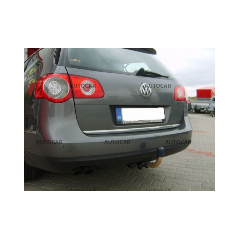 Anhängerkupplung für PASSAT - 4-türig Combi, aj 4x4, (3 C2, 3 C5) - automat–AHK abnehmbar - von 2005/04