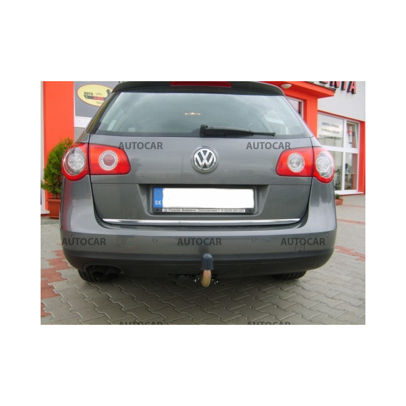 Anhängerkupplung für PASSAT - 4-türig Combi, aj 4x4, (3 C2, 3 C5) - automat–AHK abnehmbar - von 2005/04