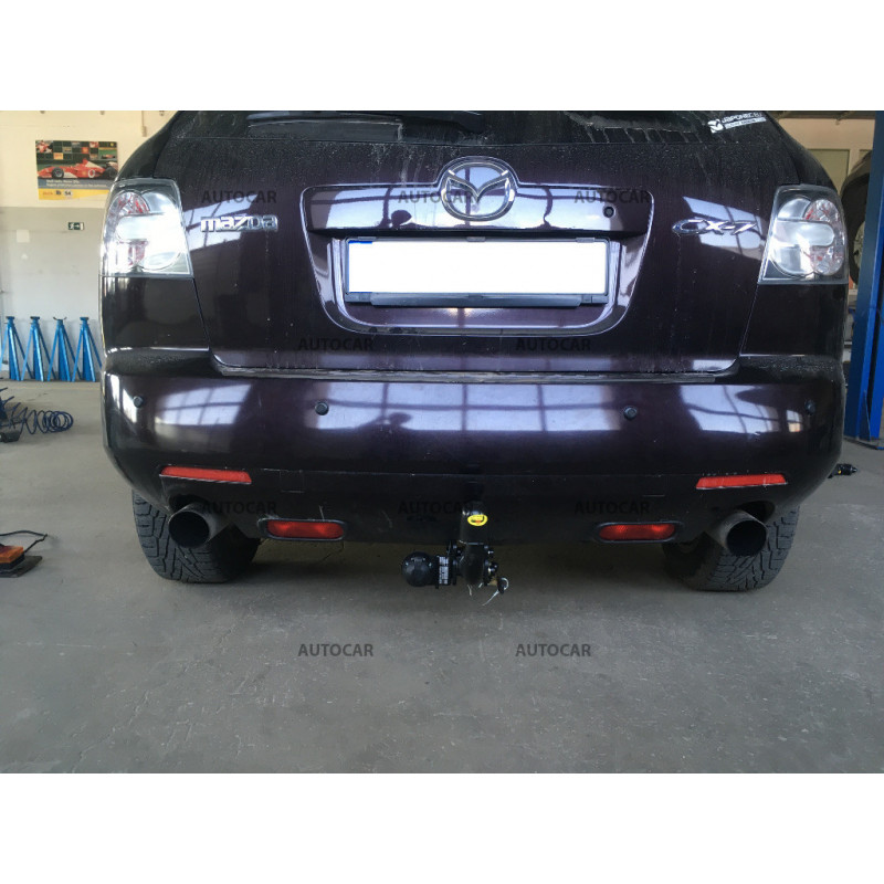 Anhängerkupplung für CX 7 - SUV - automat–AHK abnehmbar - von 2007/10