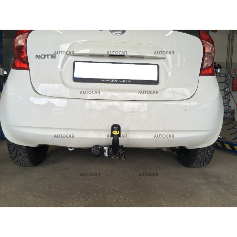 Anhängerkupplung für NOTE - ( E 11 ) - automat–AHK abnehmbar - von 2006