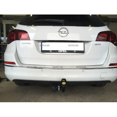 Anhängerkupplung für Opel ASTRA - "J" - manuall–AHK starr