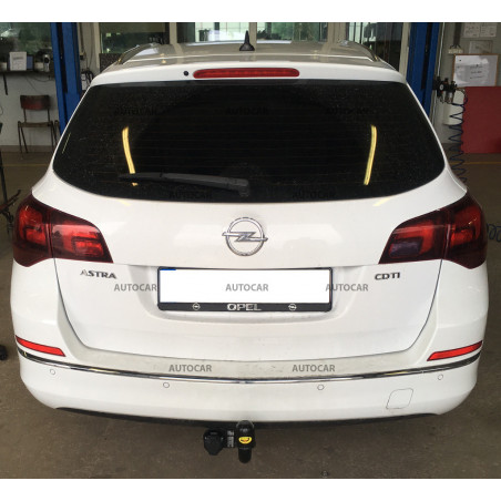 Anhängerkupplung für Opel ASTRA - "J" - manuall–AHK starr