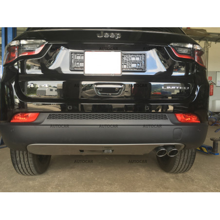 Anhängerkupplung für Jeep Compass - automat–AHK vertikal abnehmbar - von 2017/- Anhängerkupplung für Jeep Compass - automat–AHK vertikal abnehmbar - von 2017/-