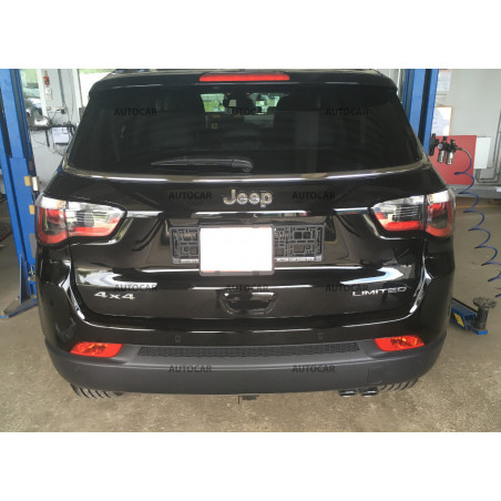 Anhängerkupplung für Jeep Compass - automat–AHK vertikal abnehmbar - von 2017/- Anhängerkupplung für Jeep Compass - automat–AHK vertikal abnehmbar - von 2017/-