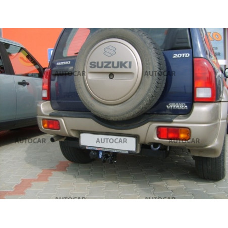 Anhängerkupplung für GRAND VITARA - 5-türig, aj na XL - 7, (FT, GT) - automat–AHK abnehmbar - von 1998/09 bis 2005 Anhängerkupplung für GRAND VITARA - 5-türig, aj na XL - 7, (FT, GT) - automat–AHK abnehmbar - von 1998/09 bis 2005