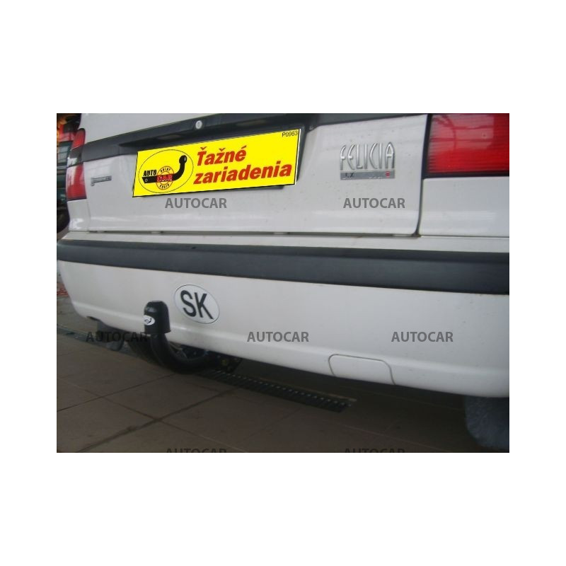 Anhängerkupplung für Skoda FELICIA - Kombi - automat–AHK abnehmbar