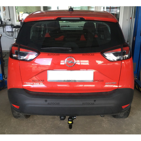 Anhängerkupplung für Opel Crossland X - von 2017 - automat–AHK vertikal abnehmbar