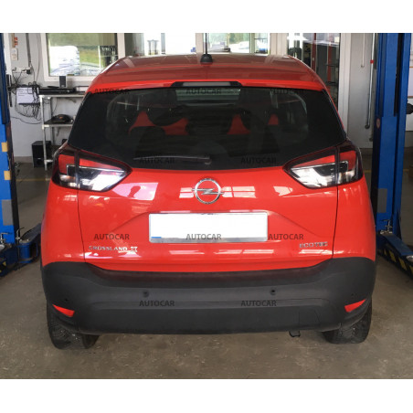 Anhängerkupplung für Opel Crossland X - von 2017 - automat–AHK vertikal abnehmbar Anhängerkupplung für Opel Crossland X - von 2017 - automat–AHK vertikal abnehmbar