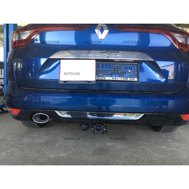 Anhängerkupplung für MEGANE - GRANTOUR, Combi, (KMO/1) - automat–AHK abnehmbar - von 2003/07 bis 2009/09