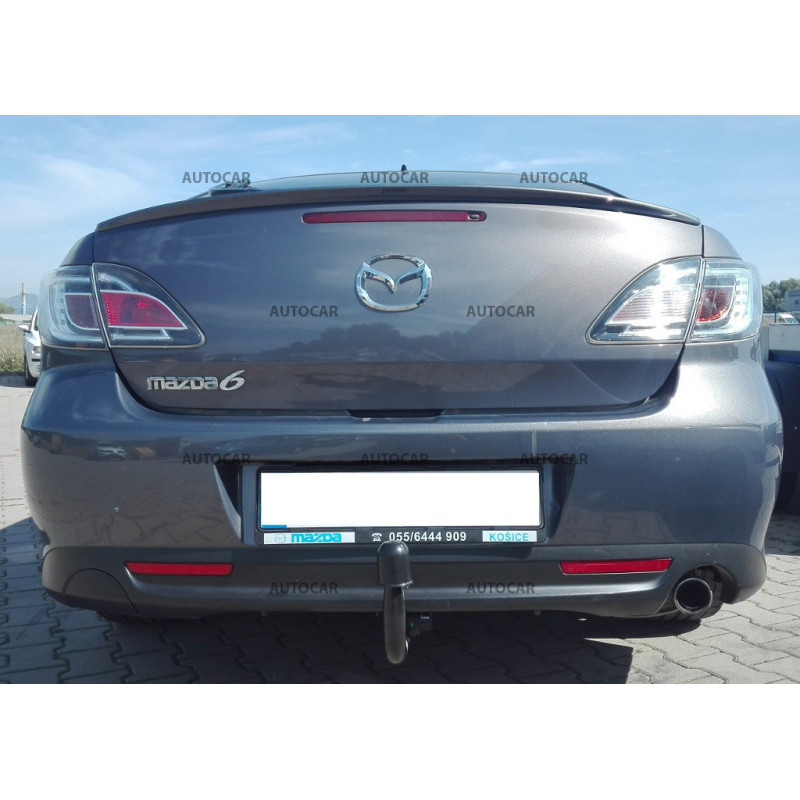 Anhängerkupplung für Mazda 6 - GH - 4/5 tür. - automat vertikal–AHK abnehmbar