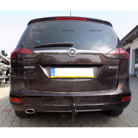 Anhängerkupplung für Opel ZAFIRA - 5-türig - automat–AHK abnehmbar - von 2012/-