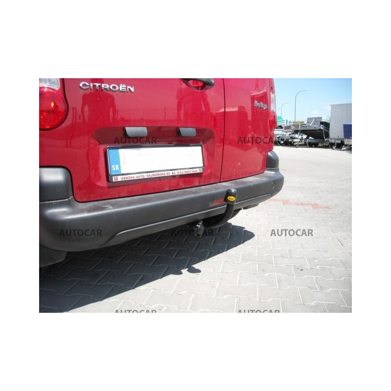 Anhängerkupplung für BERLINGO - Pick Up - manuell–AHK starr - von 2008