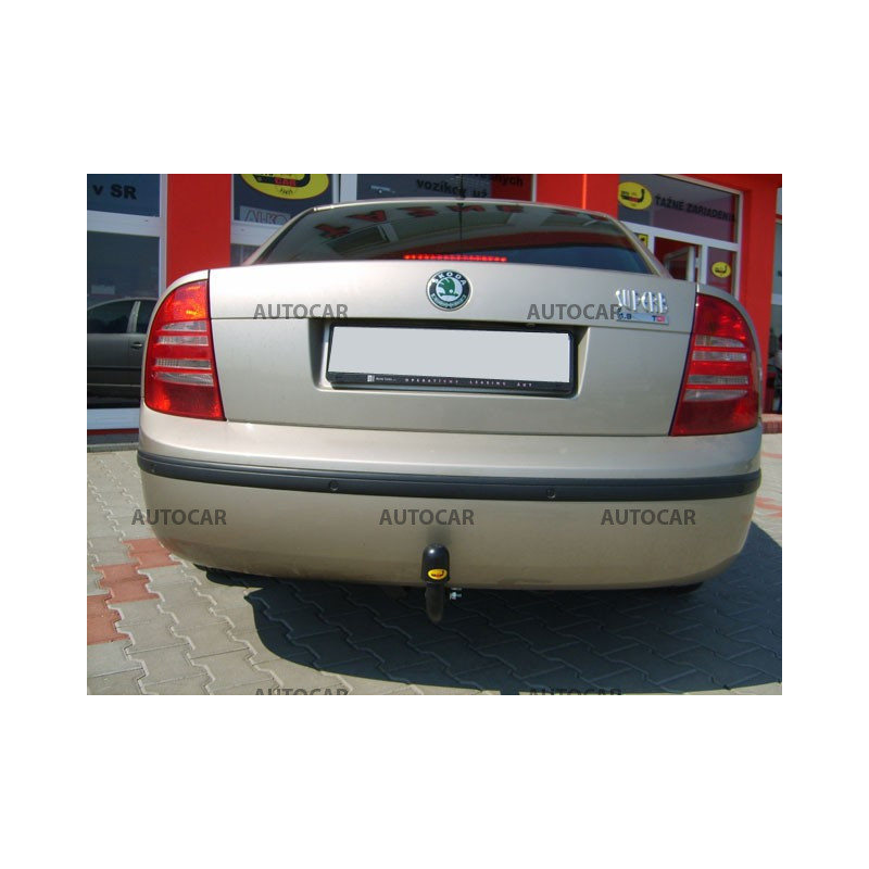 Anhängerkupplung für SUPERB - 4-türig, (3 U 4) - manuell–AHK starr - von 2002 bis 2008