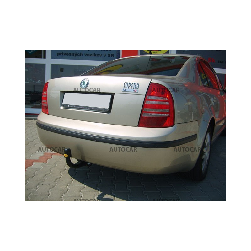 Anhängerkupplung für SUPERB - 4-türig, (3 U 4) - manuell–AHK starr - von 2002 bis 2008