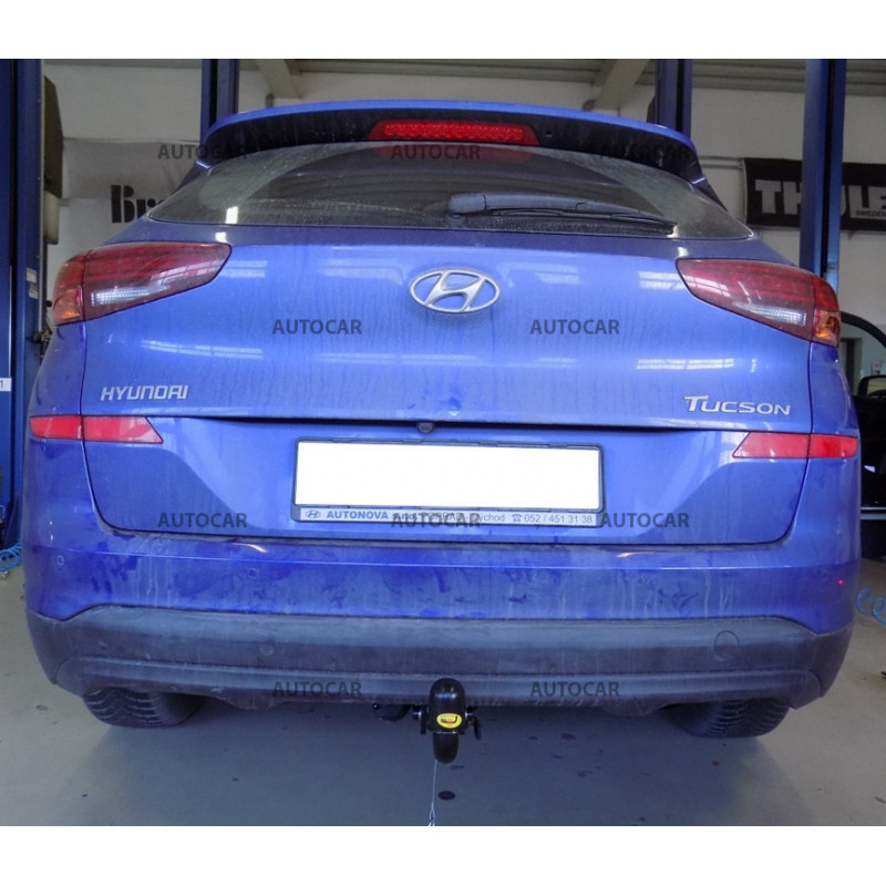 Anhängerkupplung für Hyundai TUCSON - automat–AHK abnehmbar