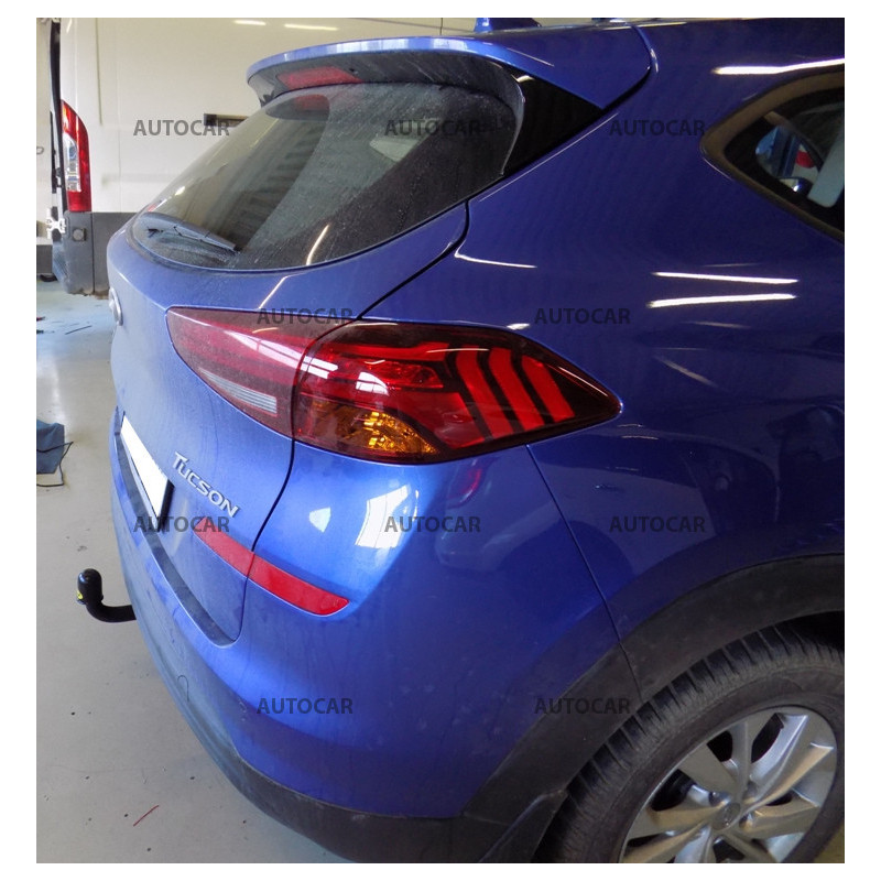 Anhängerkupplung für Hyundai TUCSON - automat–AHK abnehmbar