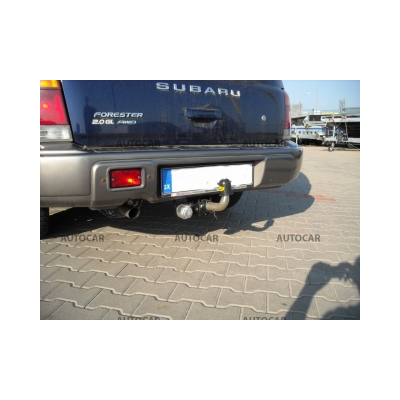 Anhängerkupplung für FORESTER - 5-türig SPZ na naraz. (SF) - automat–AHK abnehmbar - von 1997 bis 2000