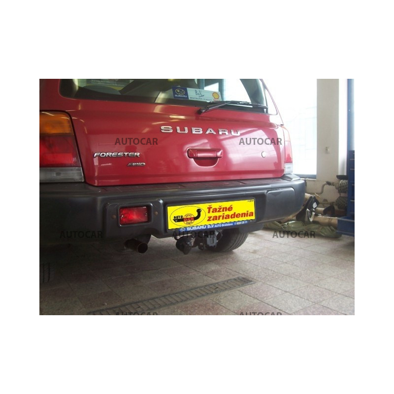Anhängerkupplung für FORESTER - 5-türig SPZ na naraz. (SF) - automat–AHK abnehmbar - von 1997 bis 2000