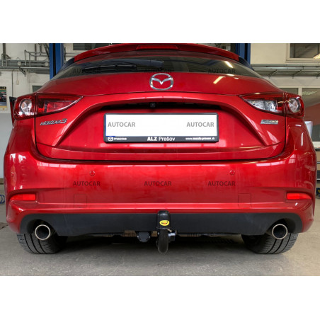 Anhängerkupplung für Mazda 3 - J36A - 5 tür. - automat vertikal–AHK abnehmbar Anhängerkupplung für Mazda 3 - J36A - 5 tür. - automat vertikal–AHK abnehmbar