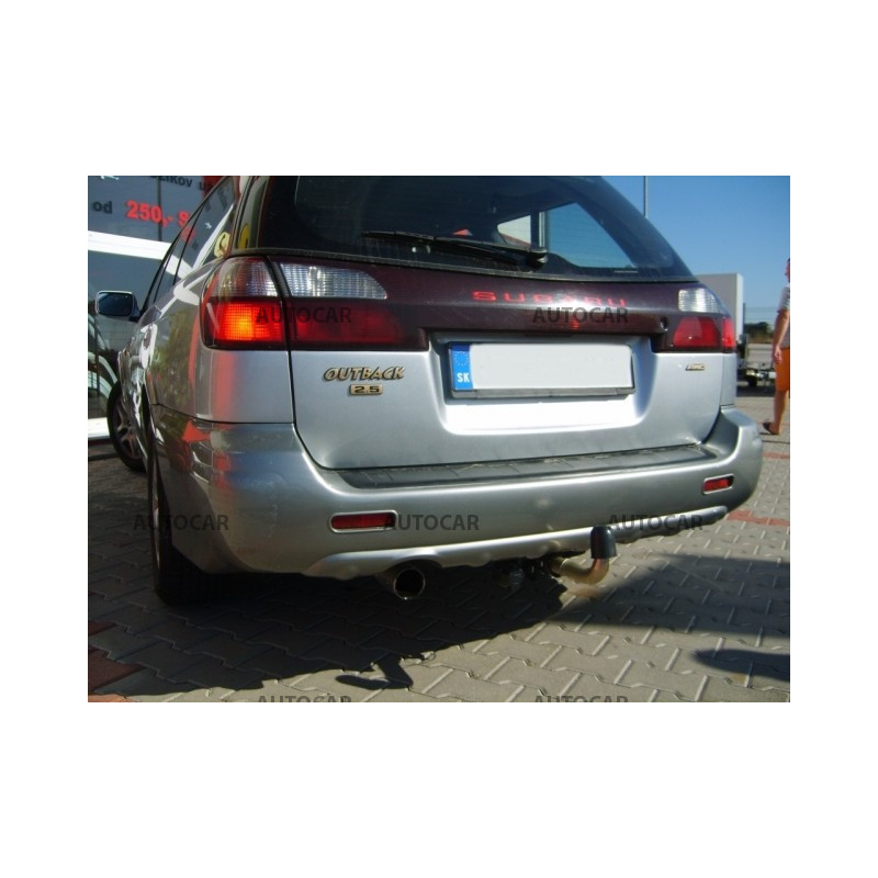 Anhängerkupplung für LEGACY OUTBACK - Combi, (BE, BH) - automat–AHK abnehmbar - von 1998/11 bis 2004