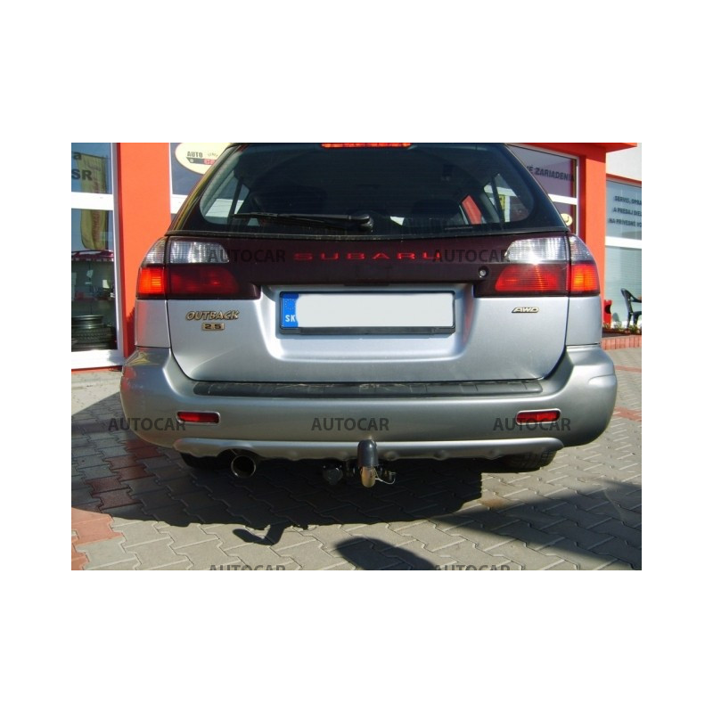 Anhängerkupplung für LEGACY OUTBACK - Combi, (BE, BH) - automat–AHK abnehmbar - von 1998/11 bis 2004