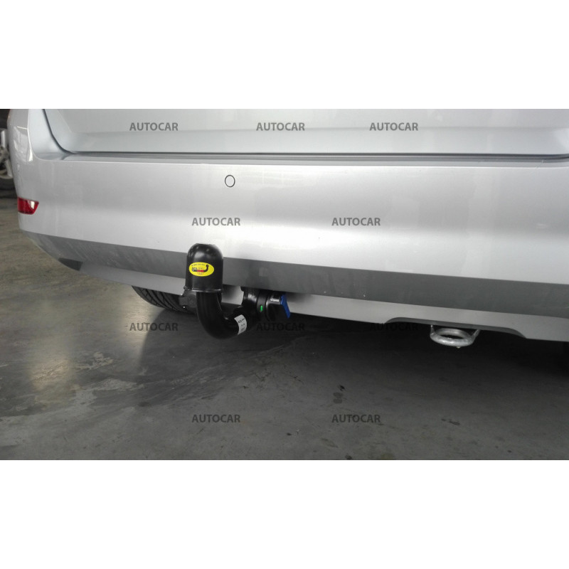 Anhängerkupplung für Skoda Fabia - combi - automat vertikal–AHK abnehmbar