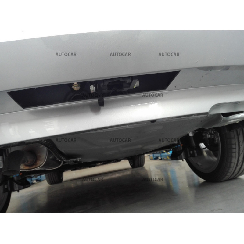 Anhängerkupplung für Skoda Fabia - combi - automat vertikal–AHK abnehmbar