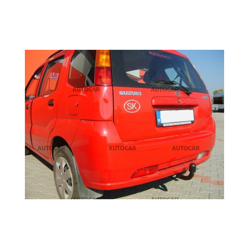 Anhängerkupplung für IGNIS - 3/5-türig, (TSM) - manuell–AHK starr - von 2003/04