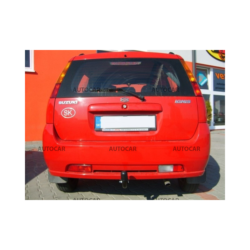 Anhängerkupplung für IGNIS - 3/5-türig, (TSM) - manuell–AHK starr - von 2003/04