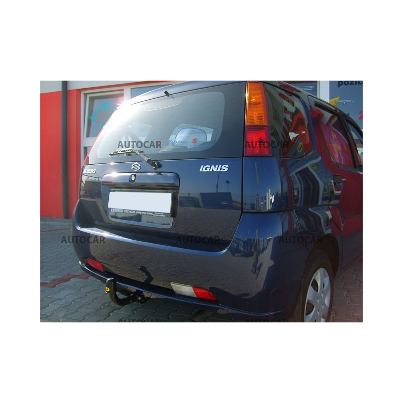 Anhängerkupplung für IGNIS - 3/5-türig, (TSM) - manuell–AHK starr - von 2003/04