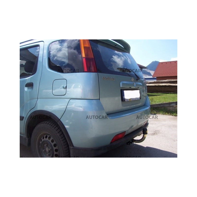 Anhängerkupplung für IGNIS - 3/5-türig, (TSM) - automat–AHK abnehmbar - von 2003/04