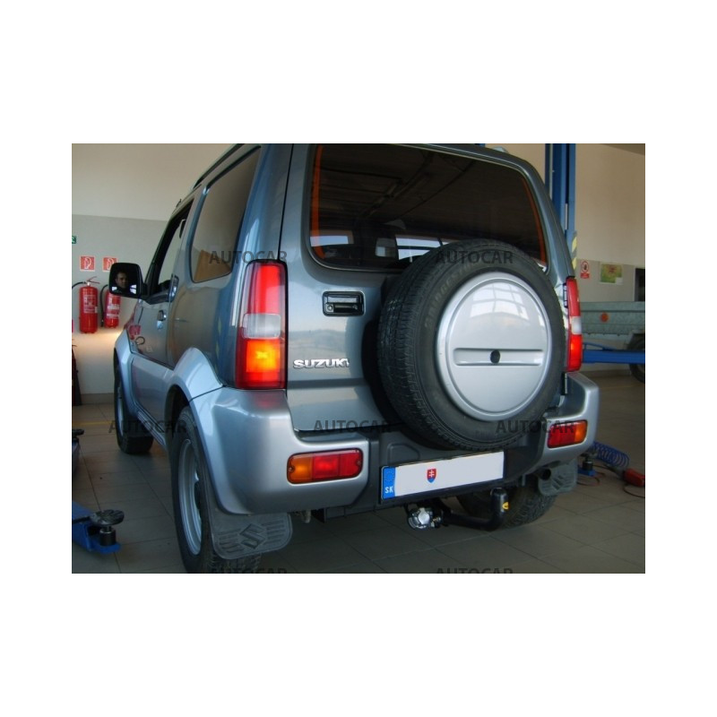 Anhängerkupplung für JIMNY - 3/5-türig, pasuje aj na r. 2005 - manuell–AHK starr - von 1998