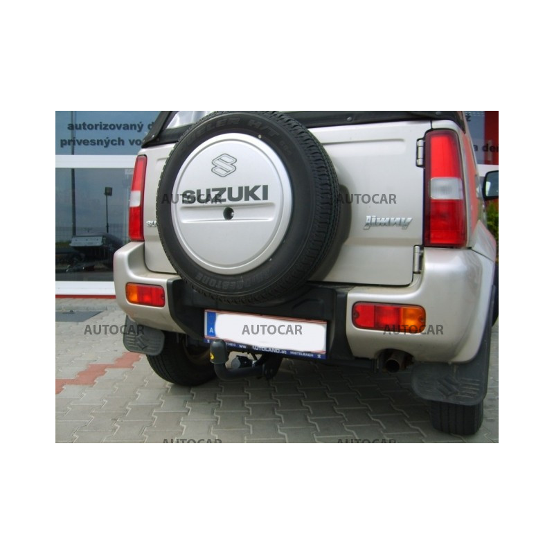 Anhängerkupplung für JIMNY - 3/5-türig, pasuje aj na r. 2005 - manuell–AHK starr - von 1998