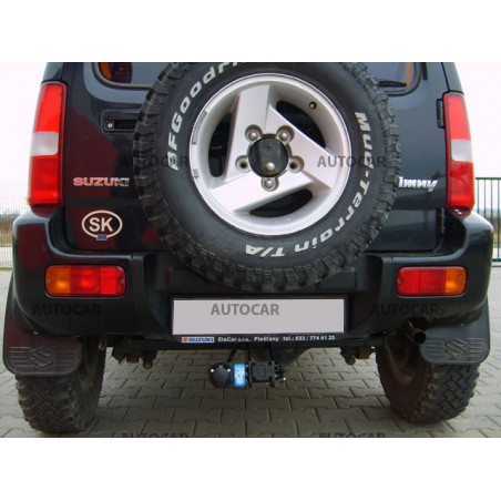 Anhängerkupplung für JIMNY - 3/5-türig, pasuje aj na r. 2005 - automat–AHK abnehmbar - von 1998 Anhängerkupplung für JIMNY - 3/5-türig, pasuje aj na r. 2005 - automat–AHK abnehmbar - von 1998