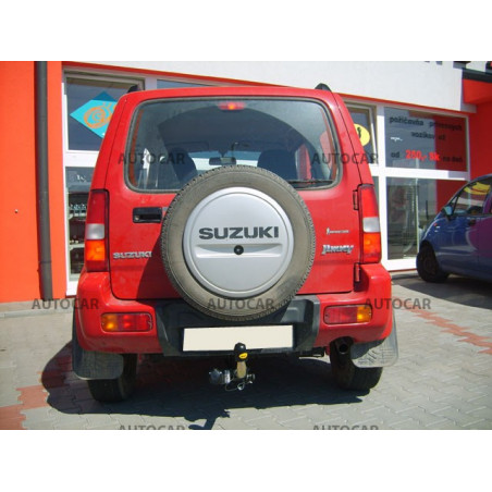Anhängerkupplung für JIMNY - 3/5-türig, pasuje aj na r. 2005 - automat–AHK abnehmbar - von 1998 Anhängerkupplung für JIMNY - 3/5-türig, pasuje aj na r. 2005 - automat–AHK abnehmbar - von 1998