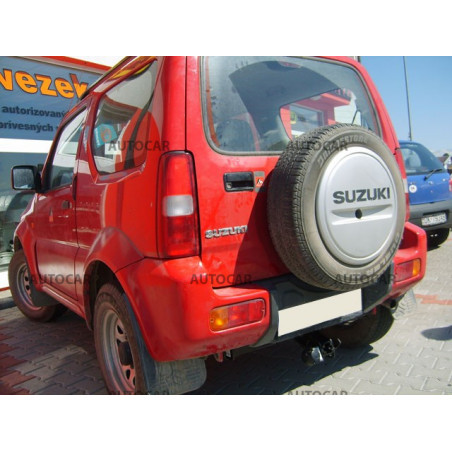 Anhängerkupplung für JIMNY - 3/5-türig, pasuje aj na r. 2005 - automat–AHK abnehmbar - von 1998