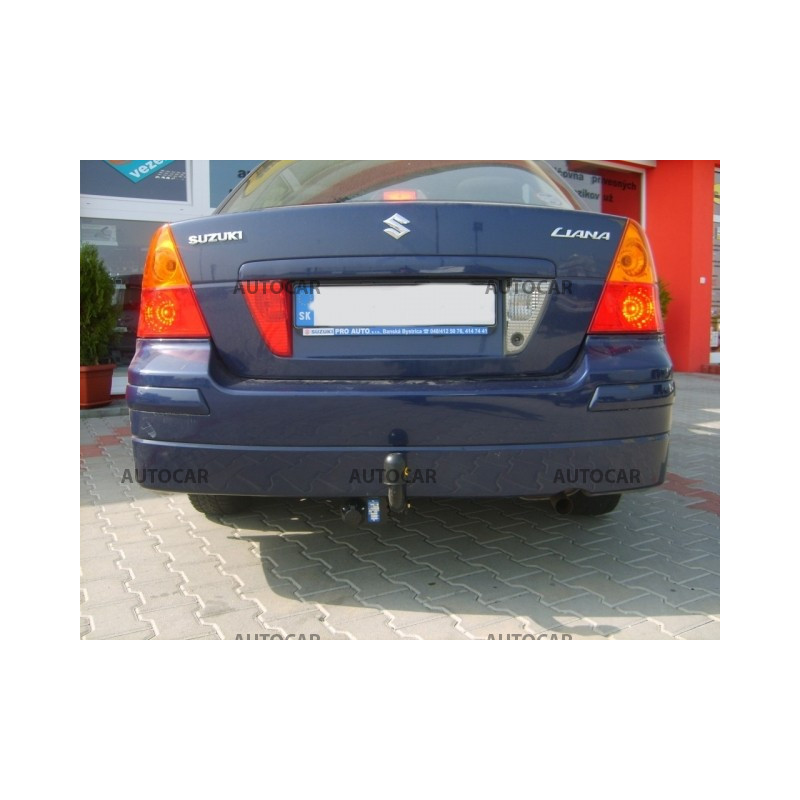 Anhängerkupplung für LIANA - 4 dv - manuell–AHK starr - von 2002 bis 2007