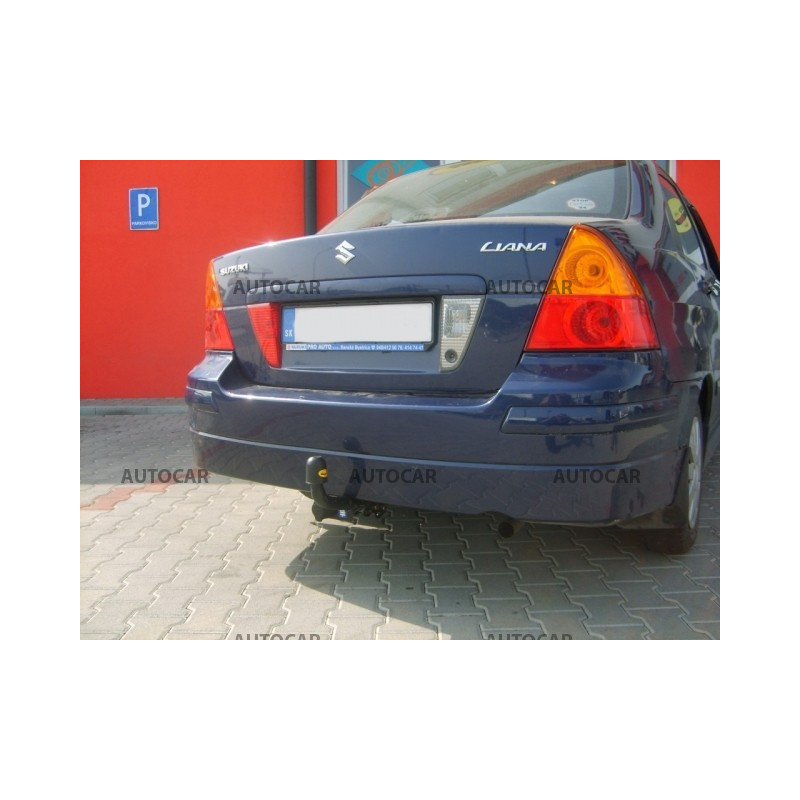 Anhängerkupplung für LIANA - 4 dv - manuell–AHK starr - von 2002 bis 2007